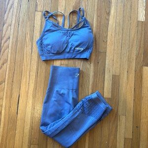 Gymshark Energy + Workout Set, Size Small